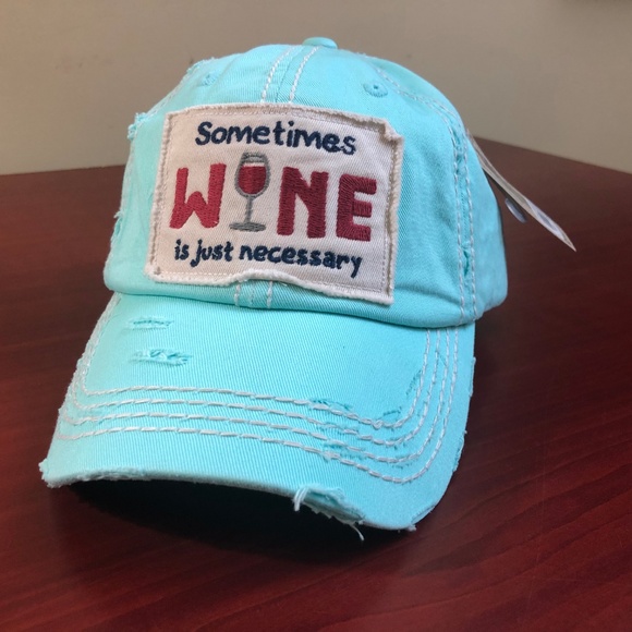 Embroidered, vintage style ball cap - Picture 2 of 4